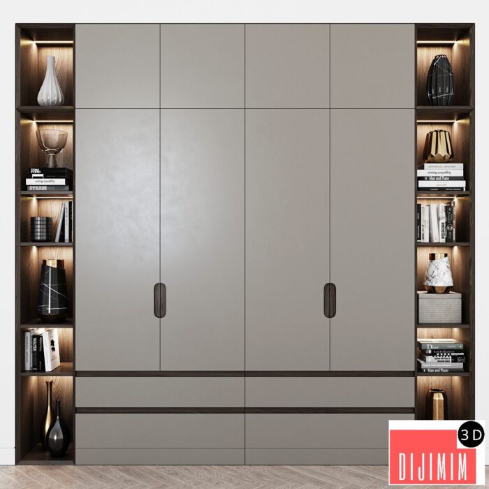 Contemporary wardrobe 11 - Görsel 1