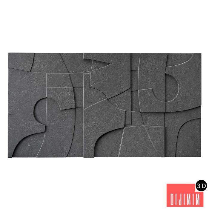 Panels on the wall - Görsel 1
