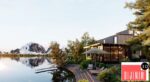 3D Exterior House Scene Model 3dsmax
