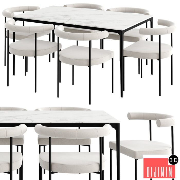 Dinning Set 48 - Görsel 1