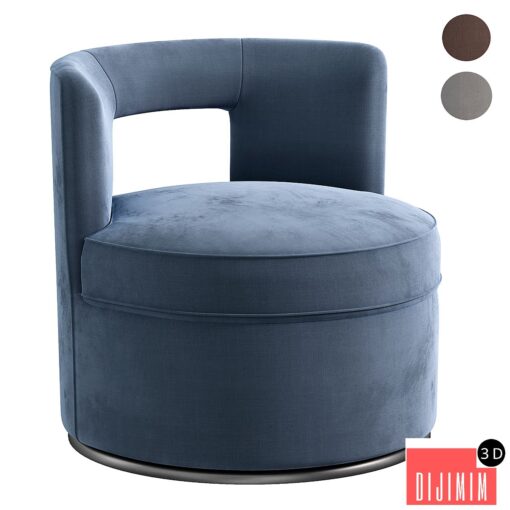 Rivet slade pouf