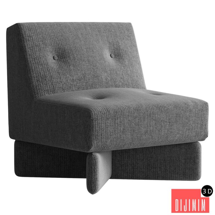 Capitole Armchair - Görsel 1