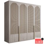 Wardrobe №1 "Rattan"