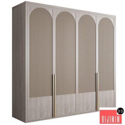 Wardrobe №1 "Rattan"