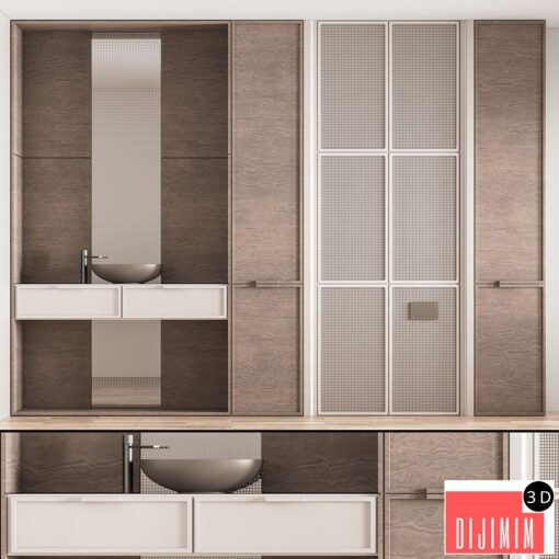 Bathroom Furniture Set 08