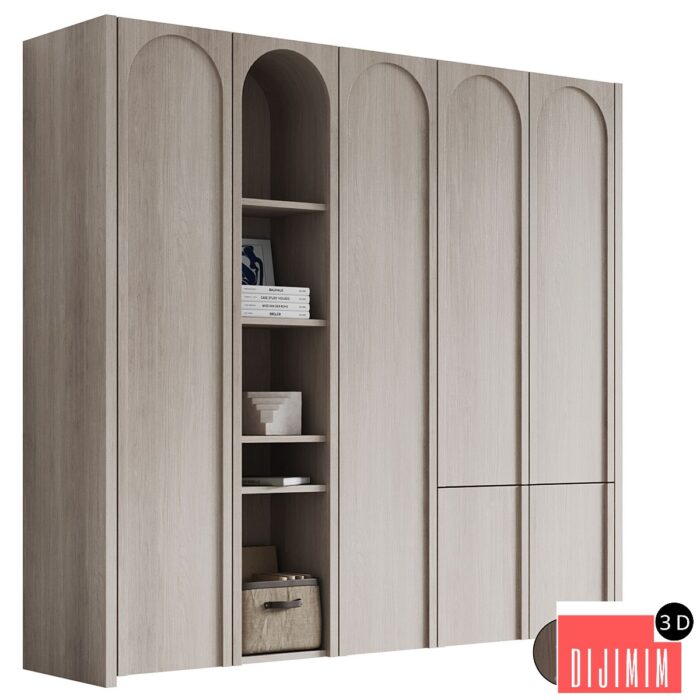 Wardrobe small Arc - Görsel 1