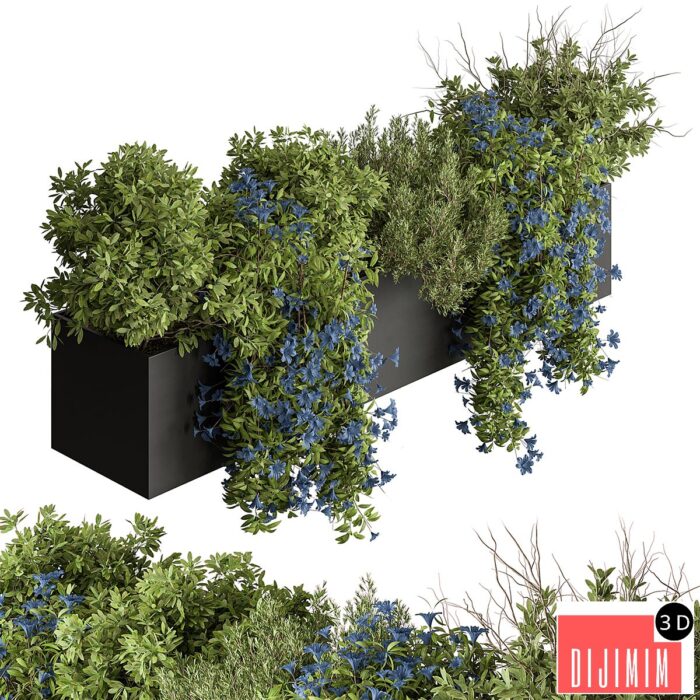 Hanging Plant - Outdoor Plants 503 - Görsel 1