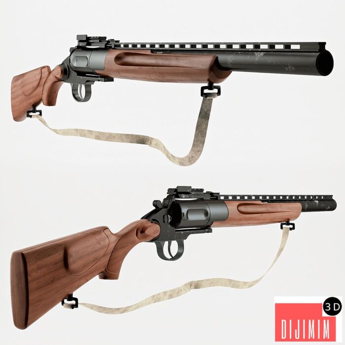 Revolver gun MP-255 - Görsel 1
