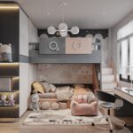 74 3D Interior  Model CHILDRENROOM CORONA