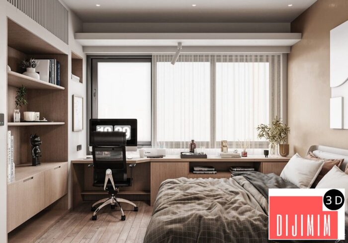 Interior_Apartment_Scene_By_Quoc_Huy corona - Görsel 2
