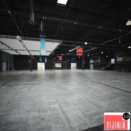 Exhibition Hall 3D model