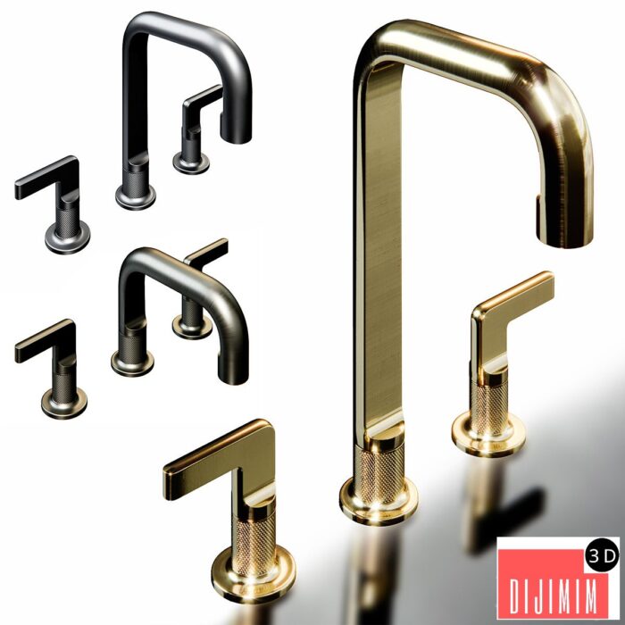 Gessi inciso- | basin mixer - Görsel 1