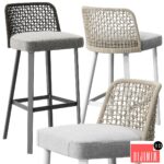 Emma stools by Varaschin