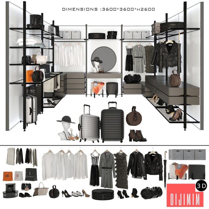 Wardrobe Raumplus Uno 4 - Görsel 1