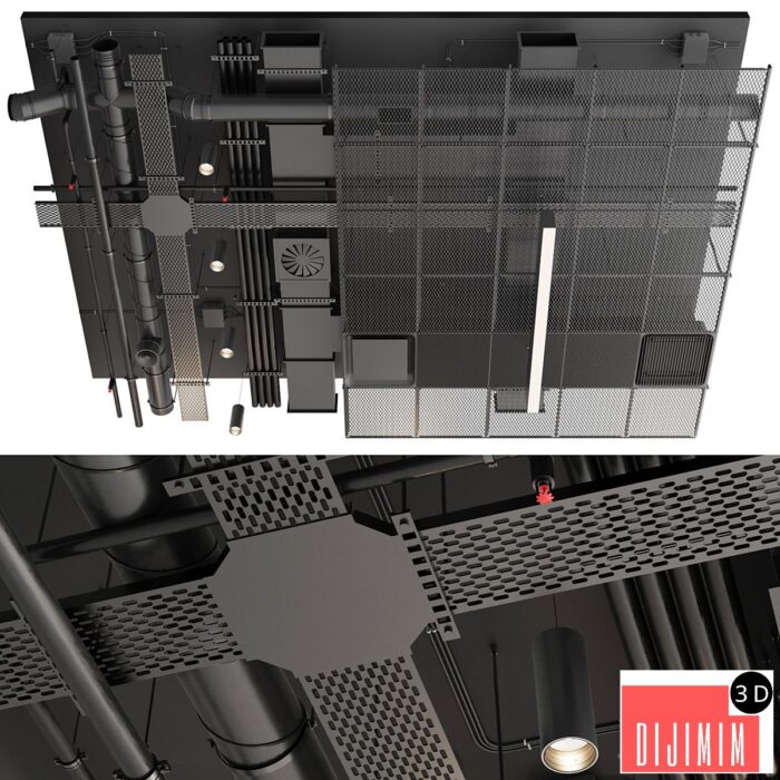 Industrial ceiling 5 - Görsel 1