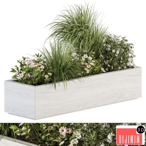 Outdoor Plant Set 290 - Plant Box