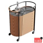 Poltrona Frau trolley, collection MI