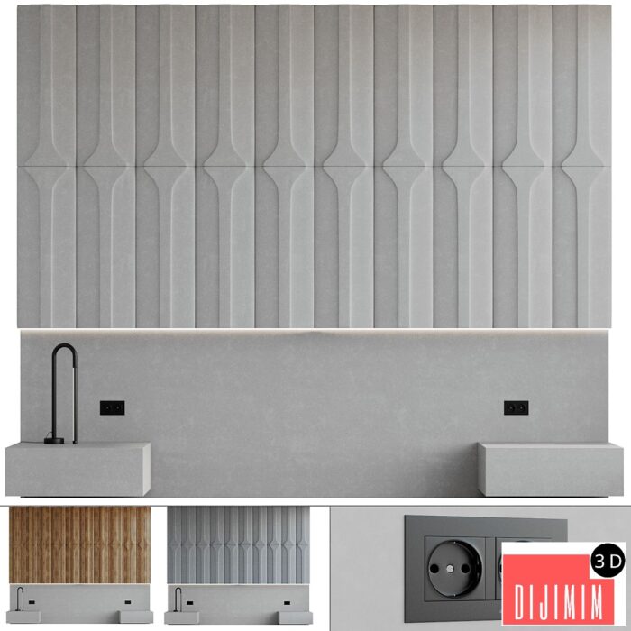 Decorative wall panel 006 - Görsel 1