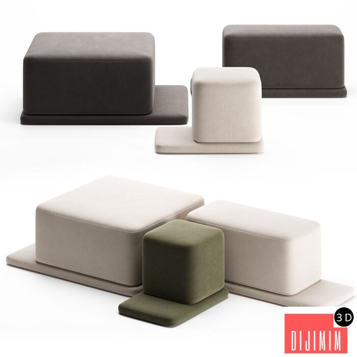 COAST | Pouf by Woo Furniture - Görsel 1