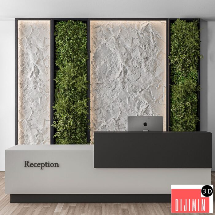 Reception Desk - Office Set 394 - Görsel 1