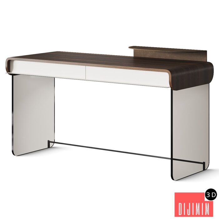 Capital Collection Adam Desk With Drawers - Görsel 1