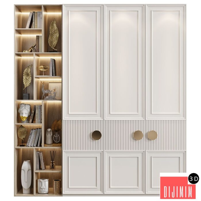 Neoclassical wardrobe 38 - Görsel 1