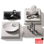 Decorative coffee table set 36