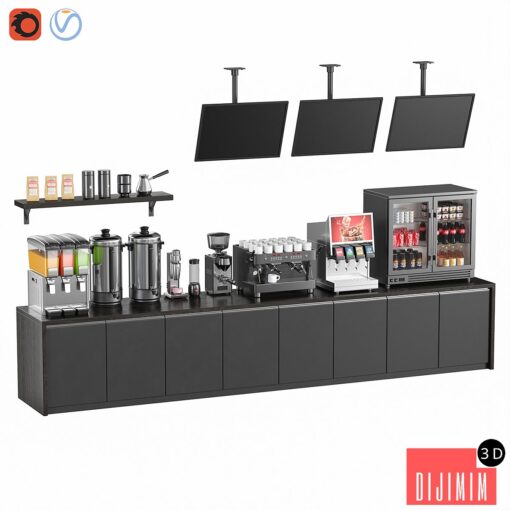 Cafe Equipment Set 4