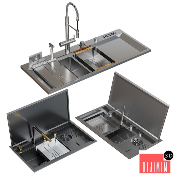 Asras sink set - Görsel 1