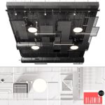 Industrial ceiling, Ducting, Lighting, CAC, CCTV