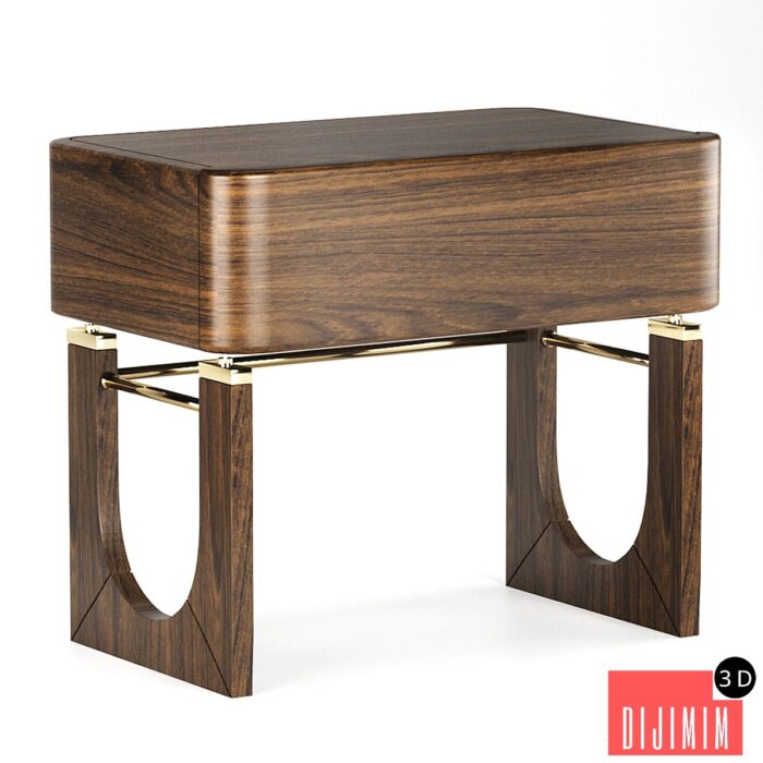 WILLIAMS Nightstand - Görsel 1