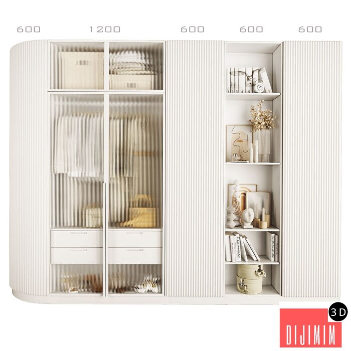 Wardrobe in bedroom 2 - Görsel 1