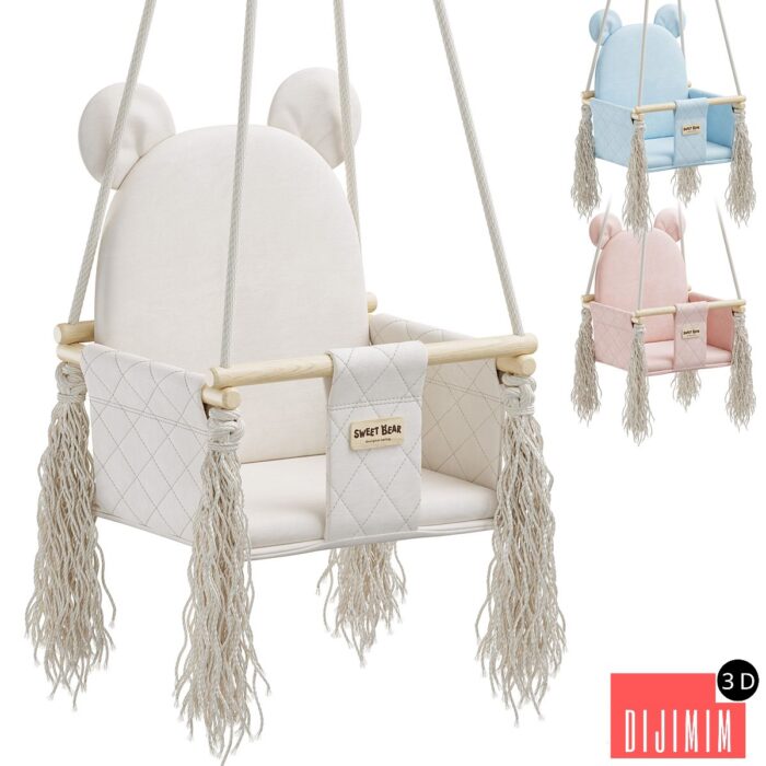 Baby swing Sweet Bear Orion Toy - Görsel 1
