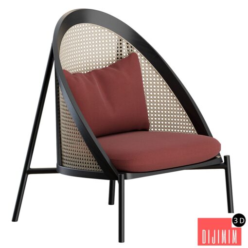 Loie Lounge Chair by Gebrueder Thonet Vienna