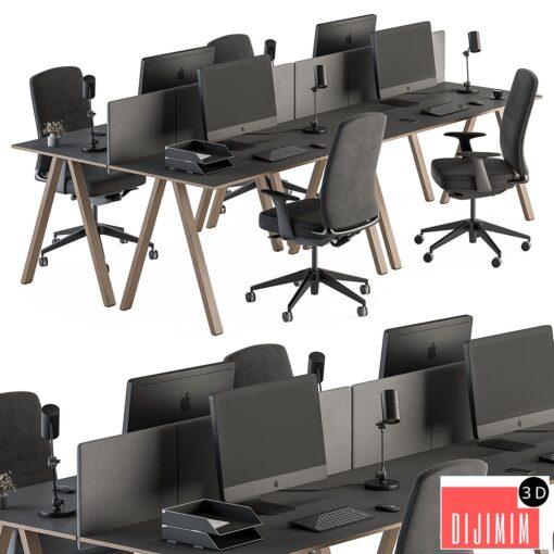 Employee Set - Office Furniture 346