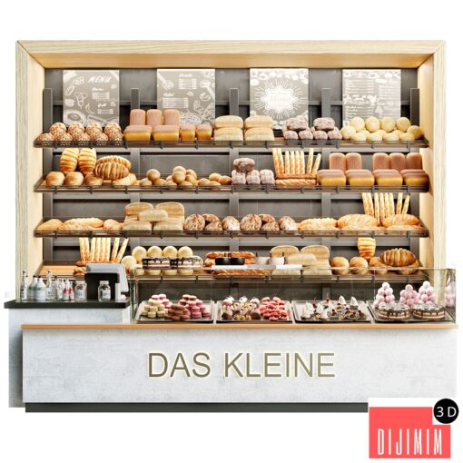 Bakery with pastries and desserts