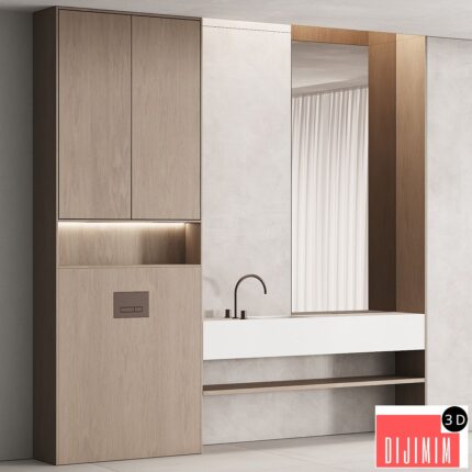 201 bathroom furniture 05 minimal modern wood 01
