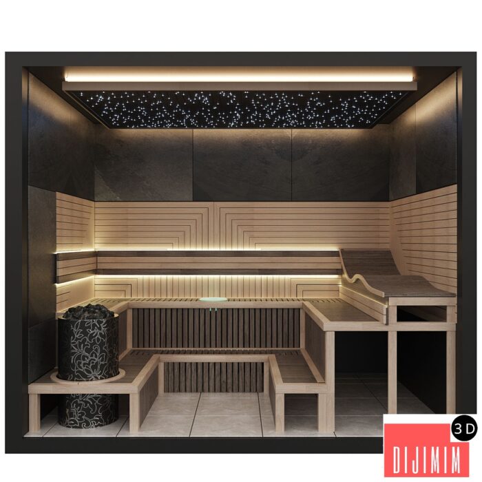 Finnish sauna - Görsel 1