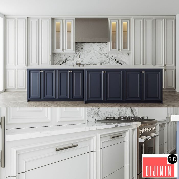 Neo classical kitchen - Görsel 1