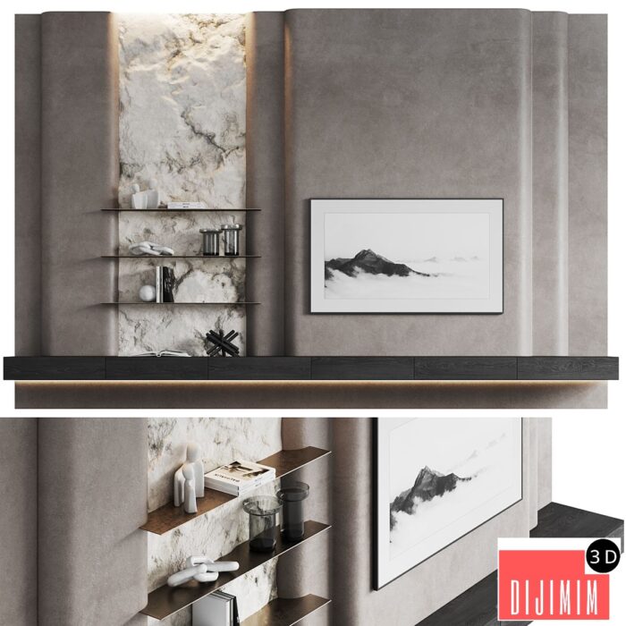 Monolithic TV wall - Görsel 1