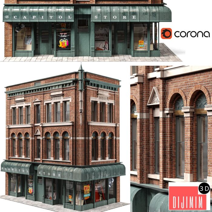 brick building - Görsel 1