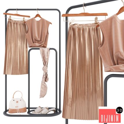 Elegant Woman Clothes Set 05