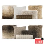 Fur Pillow set 003