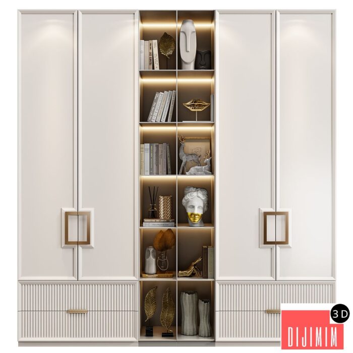 Neoclassical wardrobe 16 - Görsel 1