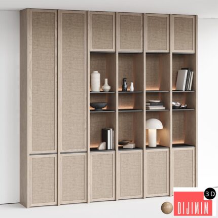 Shelving with decor 2