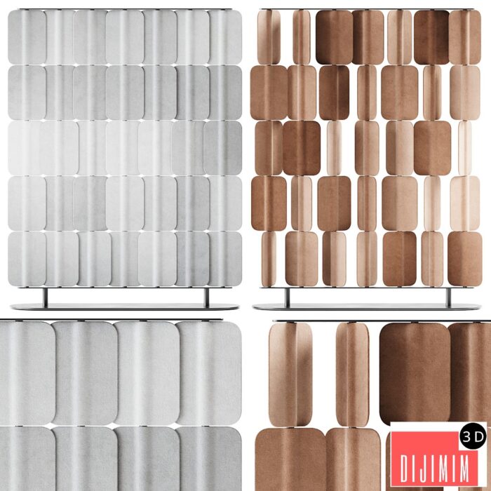 Patch PA 1215 Self Standing Acoustic Divider by True Design / Acoustic Divider - Görsel 1
