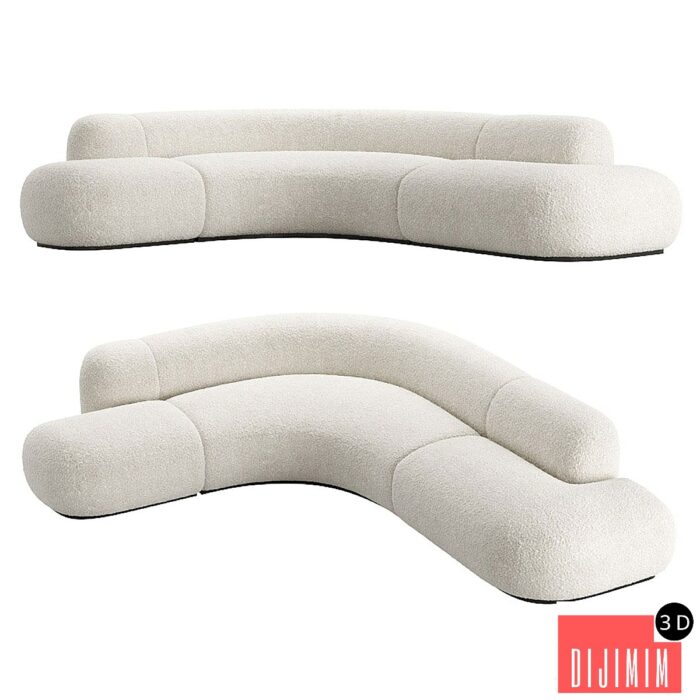 Eichholtz Bjorn Sofa - Görsel 1