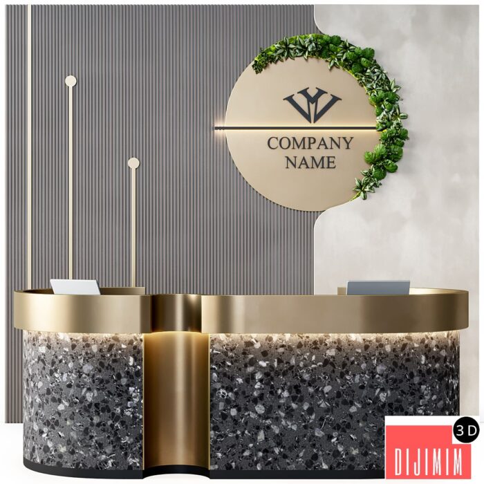Reception desk 20 - Görsel 1
