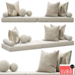 Set of decorative pillows 005