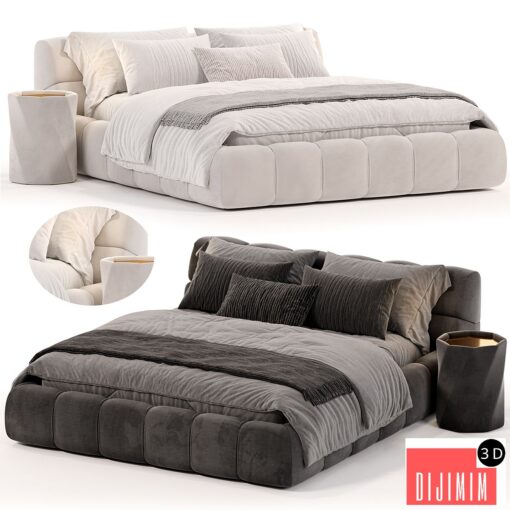 TUFTY BED by B&B Italia